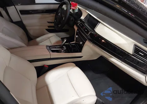 2013 BMW 750I from USA, damaged, VIN WBAYA8C57DC996565